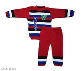 Multi color cotton blend striped long sleeve boys sweater pack, 0-3 months size on hanger (India)