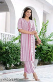 Women's printed cotton kurta Palazzo set, vibrant, easy-to-move, comfortable Indian fashion