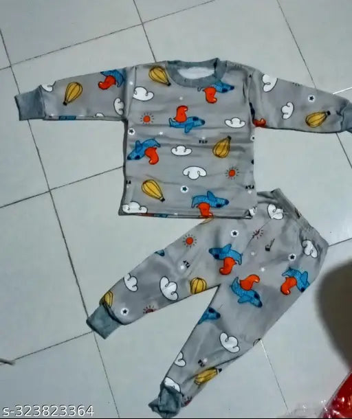 Woolen Radhe Krishna cube winter dress for baby girls & boys (3-12 months), Indian origin