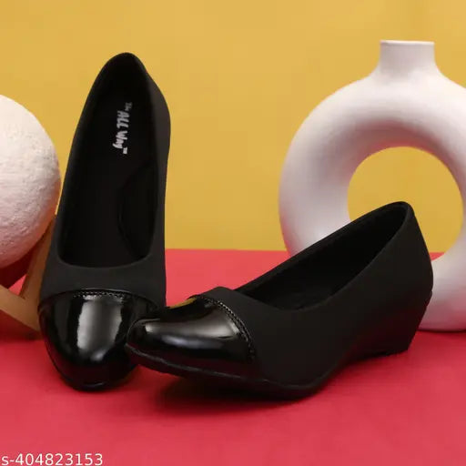 Synthetic slip-on ballerina shoes, THE ALL WAY Women's formal bellies, India origin