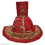 Georgette Rajputi Poshak for women, embroidered with Aari and stones, suitable for parties and festivals