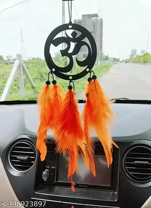Handwoven dream catcher for car and home, colorful, positive vibe decor item for gifting or home-garden-wedding decor, Indian craftsmanship