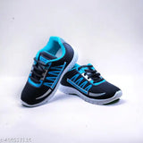 GreenComfort kids' mesh shoes with Evasoled sole, ideal for gym & fitness, lace-up, embellished net design, sizes from 2-14 years, India origin