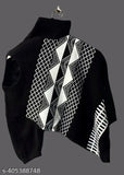 Men's wool blend short sleeve printed t-shirt, round neck design, sizes M - XL