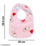 Multi-colored, quick-dry, lightweight GOBS baby bibs pack of 3 (India), waterproof and skin-friendly for 1-2 year old babies
