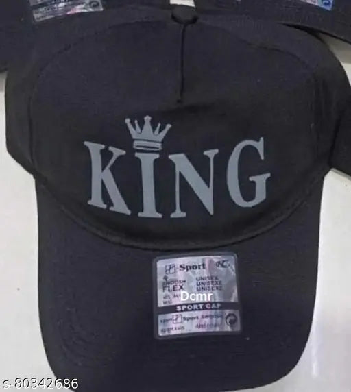 Cotton king ruber&BTS self-design baseball cap, stylish streetwear from India