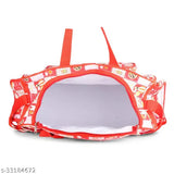 Red fabric Stylo Kids backpacks, waterproof baby bag for children, made in India