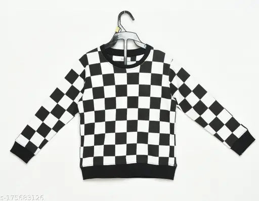 Cotton blend, printed funky boys sweatshirt (size 5-6 years), India