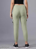 Black and Red Zeeshe Meeshe women's cotton lycra jogger pants from India, casual exercise wear