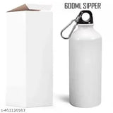 Multi-colored aluminum Naruto Sipper water bottle (600ml), perfect for kids on-the-go with vibrant anime graphics