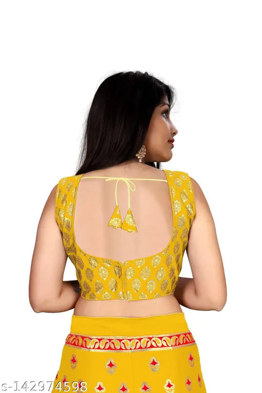 Art Silk Lehenga Choli collection, traditional Indian wear by Jay Nejadhari Creation, semi-stitched and un-stitched pieces, available in various sizes up to 42 inches