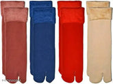 Wool snow velvet touch multicolor socks, trendy winter footwear, soft and sweat-free, one size fits all women