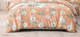 Glace Cotton single fitted bedsheet with pillow cover by ASHA FURNISHING, 36x78, superfine quality, ideal for summer use