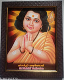 Synthetic resin, 12x9 inch Indian wall hanging photo frame of Lord Subrahmanya Swamy Sakti adivel Murugan Kuzhanthai Kanthan