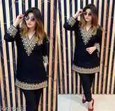 Rayon rayon Sundress JANUDI CHIKUDI Indian ethnic summer dress with long sleeves, size options available for S, M, L, XL