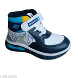 PU canvas boys and girls shoes with Velcro fastening, comfortable for 2-5 years