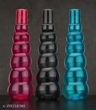 Unbreakable and leak-proof multicolor Shiv New plastic layer water bottles for fridge, office, sports, school, gym, yoga – 6 packs