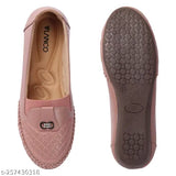 Synthetic leather loafers, attractive ethnic bellies by VLANCO for women and girls, Indian fashion trend
