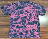 Men's tie-dye cotton short sleeves T-shirts, vibrant print, S, M, L, XL, XXL sizes available, Indian origin