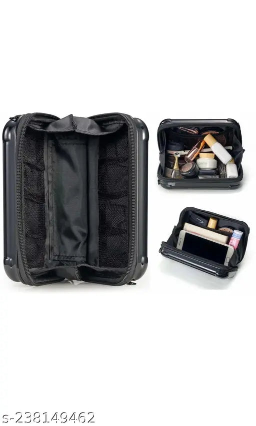 Black acrylic cross body sling, 4 compartments, free size, perfect fashion accessory for kids