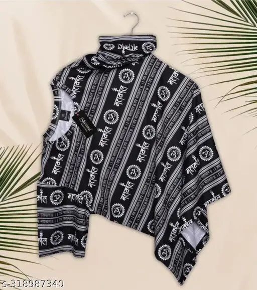 Indian cotton blend Jai Mahakal Shiv Ji printed t-shirt with short sleeves, vibrant print design