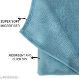 Blue microfiber hooded baby blanket, super soft cotton bolls textiles for cozy comfort in AC rooms