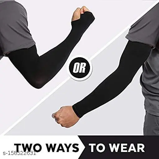 Cotton HipHop Baseball cap with lets slim/arm sleeves, 100% breathable & UV protective, great for men & women