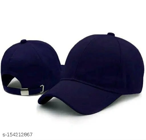 Trending soft cotton caps, solid pattern, one-size fits both girls and boys cap set package from India