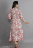 Rayon printed kurti with three-quarter sleeves, fashionable Indian clothing for women in S, M, L, XL, XXL, XXXL sizes