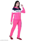Wool winter wear women's tracksuit with long sleeves, solid top and bottom, comfortable and stylish, size M, L, XL, XXL (Origin: India)
