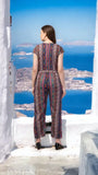 Vibrant crepe printed jumpsuit, high-quality fabric for all-day comfort, ideal for any occasion