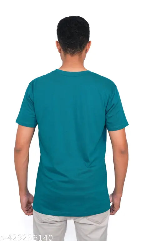 OliveAqua Antargo cotton round neck half sleeve t-shirt pack of 2 for men, premium quality 100% cotton with 160 GSM, perfect for everyday wear