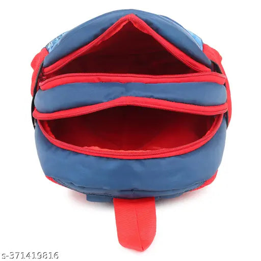 Multicolor canvas school backpack with 6-in-1 pen for kids (ages 6-12), durable and lightweight, great for indoor/outdoor activities and perfect gift