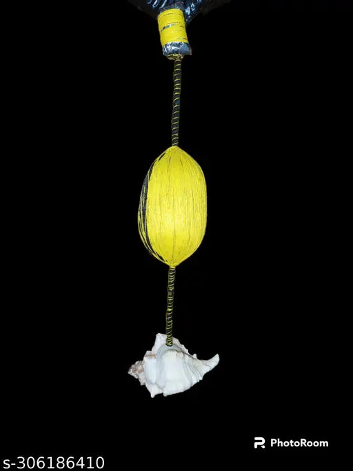 Medium plastic Drishti doll for outdoor decor, enhances success & peace at home/office, India-origin