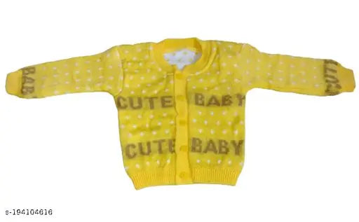 Wool sweater pack of 5 for babies, printed net design in various sizes (0-3 Months, 0-6 Months, 3-6 Months), handcrafted from India