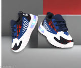 Trenszio LED Shoes T202Red: Breathable, kid-friendly, lightweight casual shoes with LED light up heel, ideal for outdoor/indoor play (size 12-5yrs)