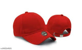 Trendy cotton solid baseball caps, pack of 4 in different colors, best sun protection for men and women