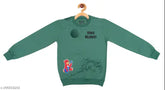 Warm, printed polycotton kids' sweatshirt by Zilvee, 4-5 years size