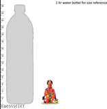 Gold-plated orange Udee IDOL Of Lord Hanuman Ji decorative showpiece for home, office, or car dashboards