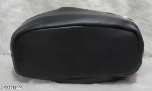 Black faux leather chunnat pattern sling bag for women and girls with adjustable strap, solid net interior, free size