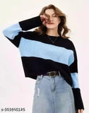 Spandex-blend oversize croptop t-shirt in solid color, perfect for versatile styling and all-day wear