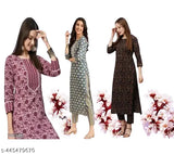 Women's printed top & bottom set, three-quarter sleeves, vibrant Indian fashion