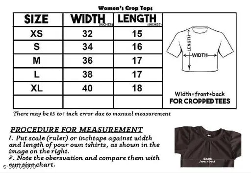 Trendy cotton short-sleeve printed t-shirt for women, vibrant design on display, XS: bust 32", length 15