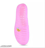 Pink belly plastic ballerina flats, solid pattern slip-on shoes from India