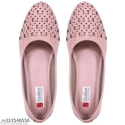 Synthetic ballerina juttis by RK Enterprises, lightweight and textured for comfortable wear, slip-on style in various sizes (IND-4, IND-5, IND-6, IND-7, IND-8, IND-9) - made in India