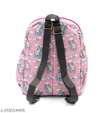 Unicorn-printed polyester mini backpack, perfect for a girl's daily adventures, free size (L9cm x W10cm x H30cm)