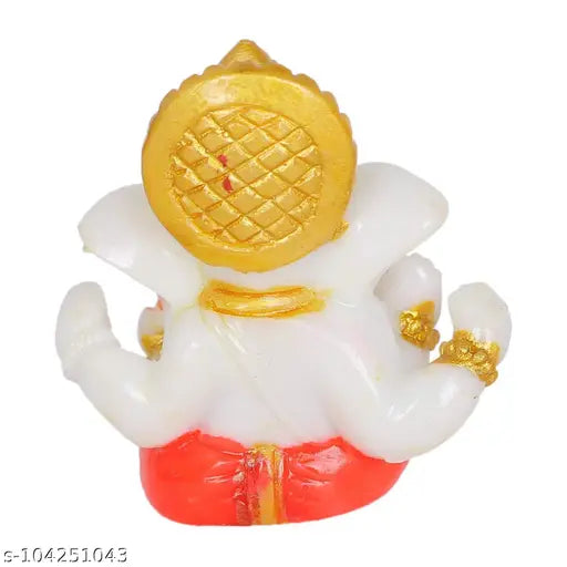 Indian-made car dashboard Ganesha idols, decorative religious combo pack for car interior