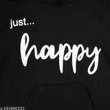 Wool unisex hoodie, full sleeve print design for kids (5-6 years), warm winter wear