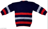 Striped woolen sweater combo for baby boys & girls, featuring long sleeves, made in India