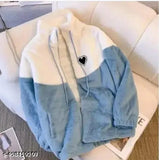 Classy wool colorblocked waistcoat for women, long-sleeved sweater style - India